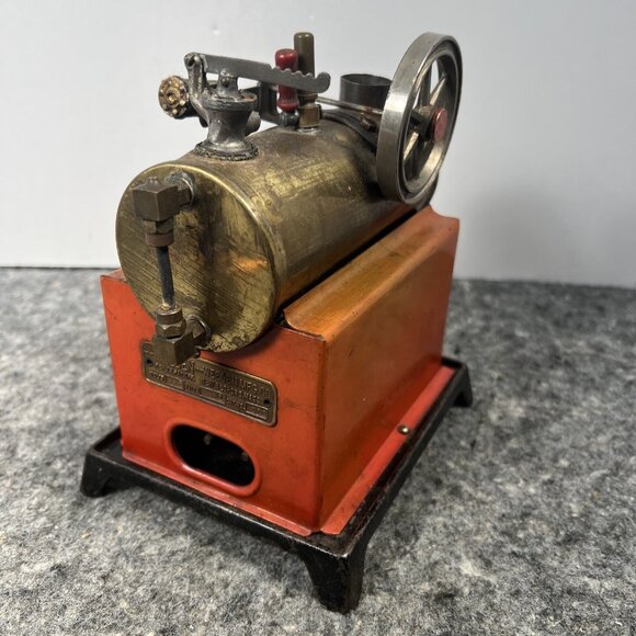 Weeden Other - 1930's Vintage Weeden Model 702 Live Steam Engine, Untested, Missing Stack